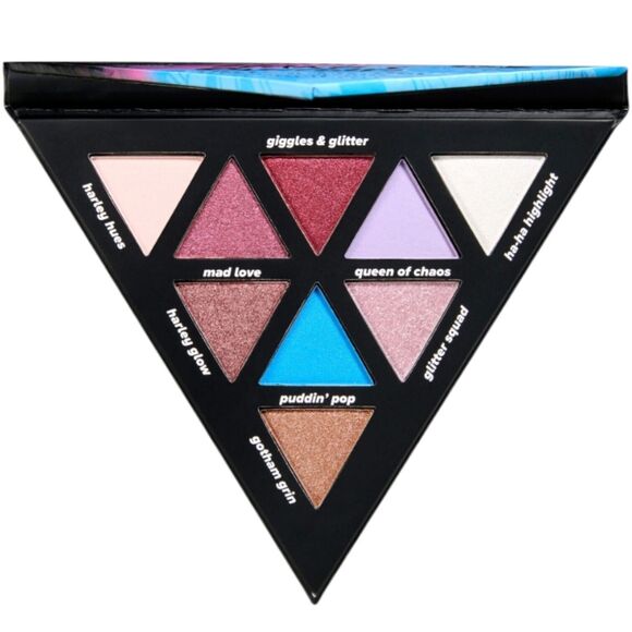 Lottie London Harley Quinn Gold Powder Eyeshadow Blending Diamond Lipstick 4 - Picture 6 of 9